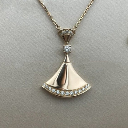 [GALE]DREAM NECKLACE PINK GOLD DIAMOND