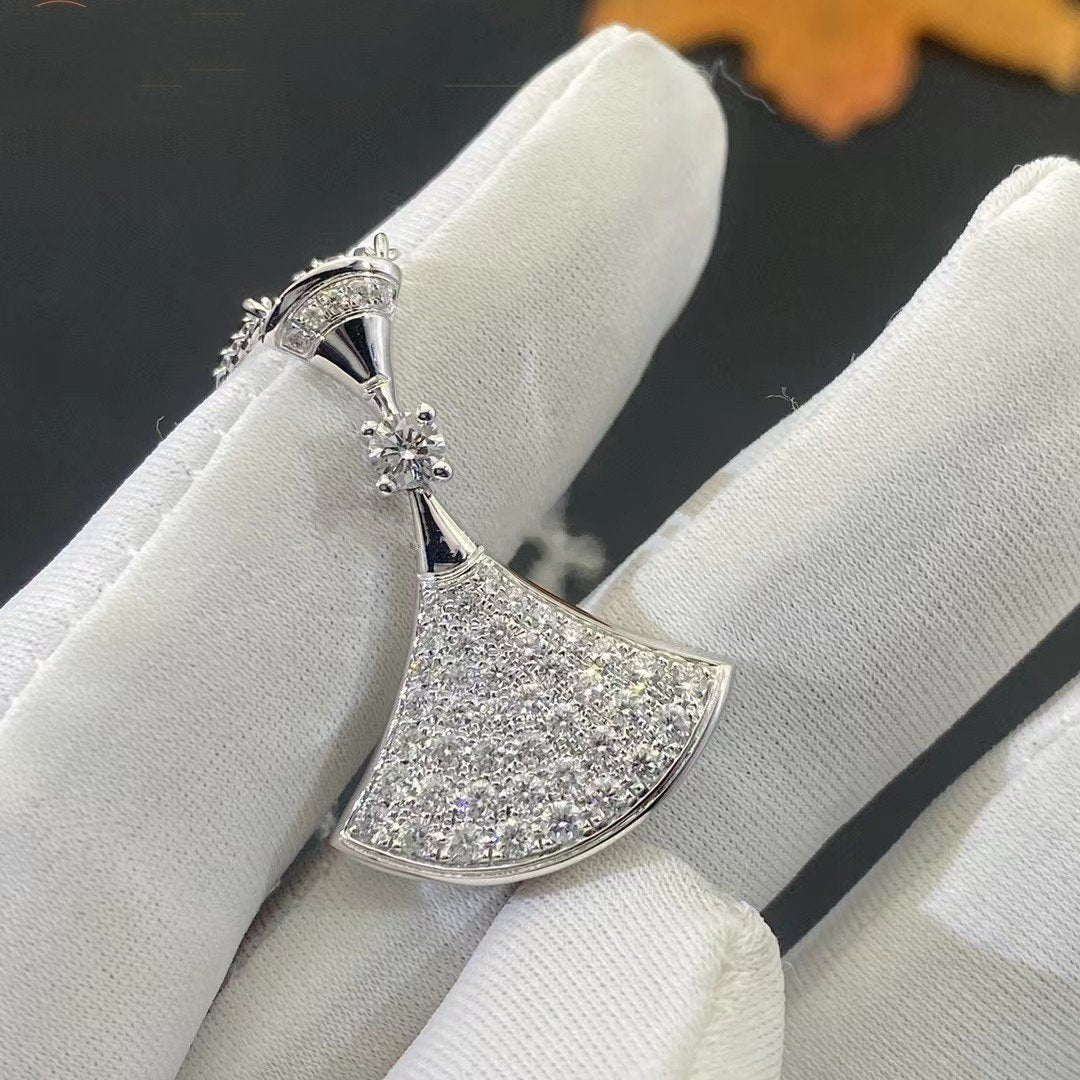 [GALE]DREAM NECKLACE SILVER FULL DIAMOND