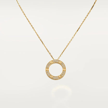 [NOVO] Liebeskette, verstellbar, Roségold 