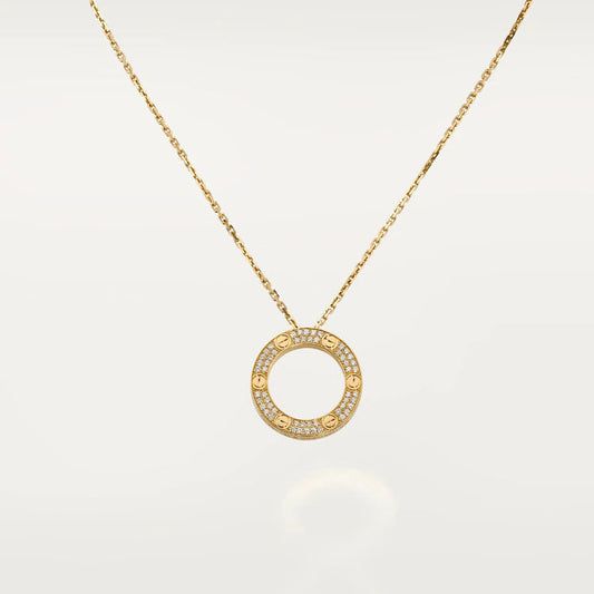 [NOVO] Liebeskette, verstellbar, Roségold 