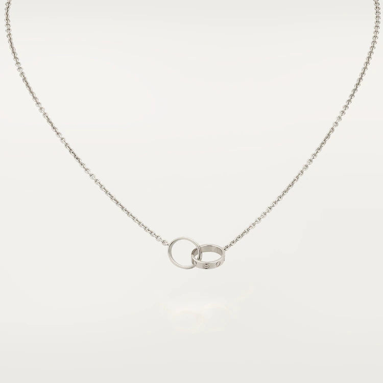 [NOVO] LIEBESKETTE ROSÉGOLD UND SILBER 