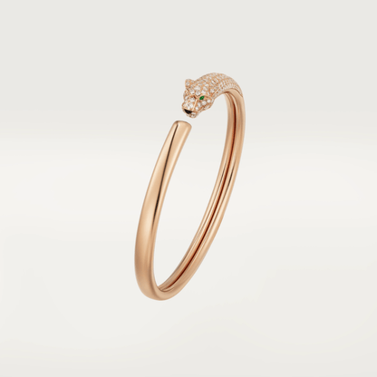 [NOVO] PANTHERE OFFENES ARMBAND AUS ROSÉGOLD MIT DIAMANTEN