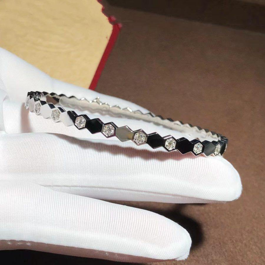 [NOVO]BEE LOVE SILBER-DIAMANT-ARMBAND