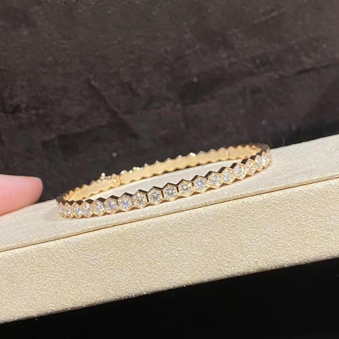 [GALE]BEE LOVE GOLD BRACELET FULL DIAMOND