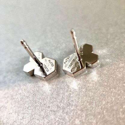 [GALE]BEE LOVE SILVER DIAMOND EARRINGS