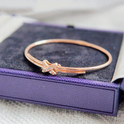 [NOVO]JEUX DE ARMBAND ROSA GOLD DIAMANTEN