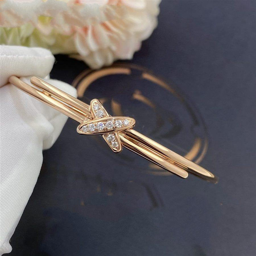 [NOVO]JEUX DE ARMBAND ROSA GOLD DIAMANTEN