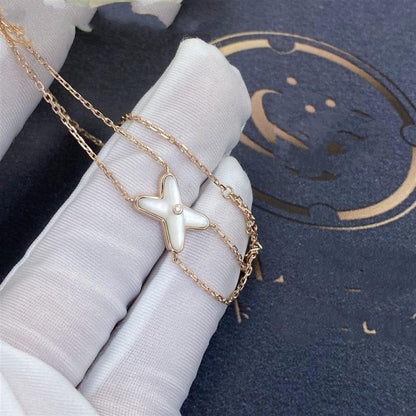 [NEU]JEUX ARMBAND WEISS MOP ROSA GOLD 1 DIAMANT