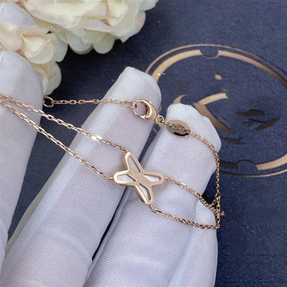 [NEU]JEUX ARMBAND WEISS MOP ROSA GOLD 1 DIAMANT