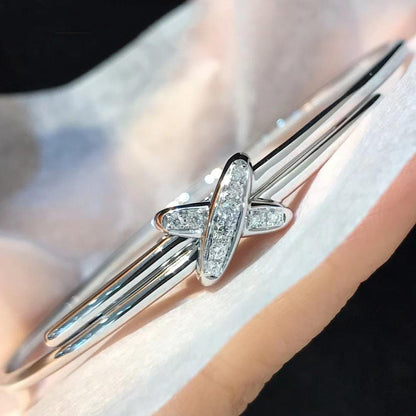 [NOVO]JEUX DE ARMBAND SILBER DIAMANTEN