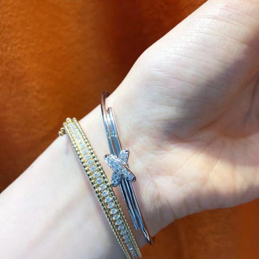 [NOVO]JEUX DE ARMBAND SILBER DIAMANTEN