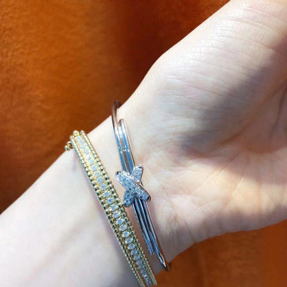 [NOVO]JEUX DE ARMBAND SILBER DIAMANTEN