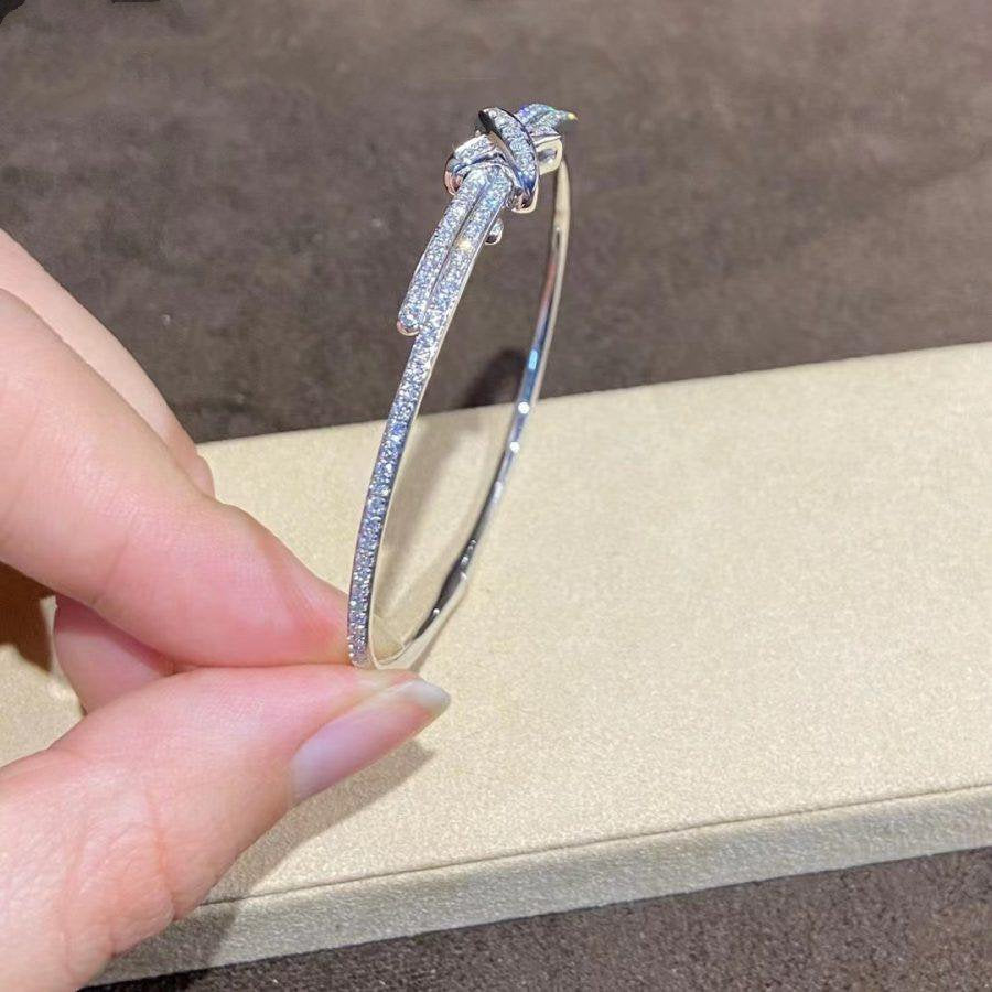 [NOVO]ジュー ドゥ ブレスレット ダイヤモンド シルバー