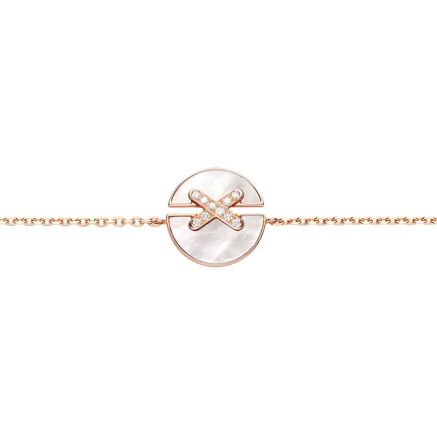 [NOVO]JEUX DE BRACELET MOP ROSA GOLD DIAMANTEN