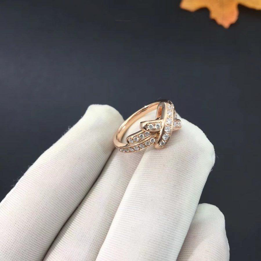 [NOVO]JEUX DE RING ROSA GOLD DIAMANTEN
