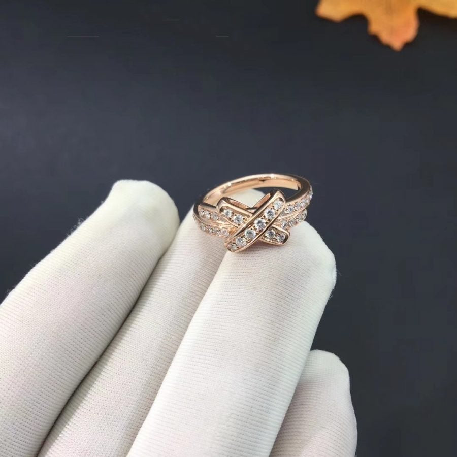 [NOVO]JEUX DE RING ROSA GOLD DIAMANTEN