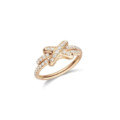 [NOVO]JEUX DE RING ROSA GOLD DIAMANTEN
