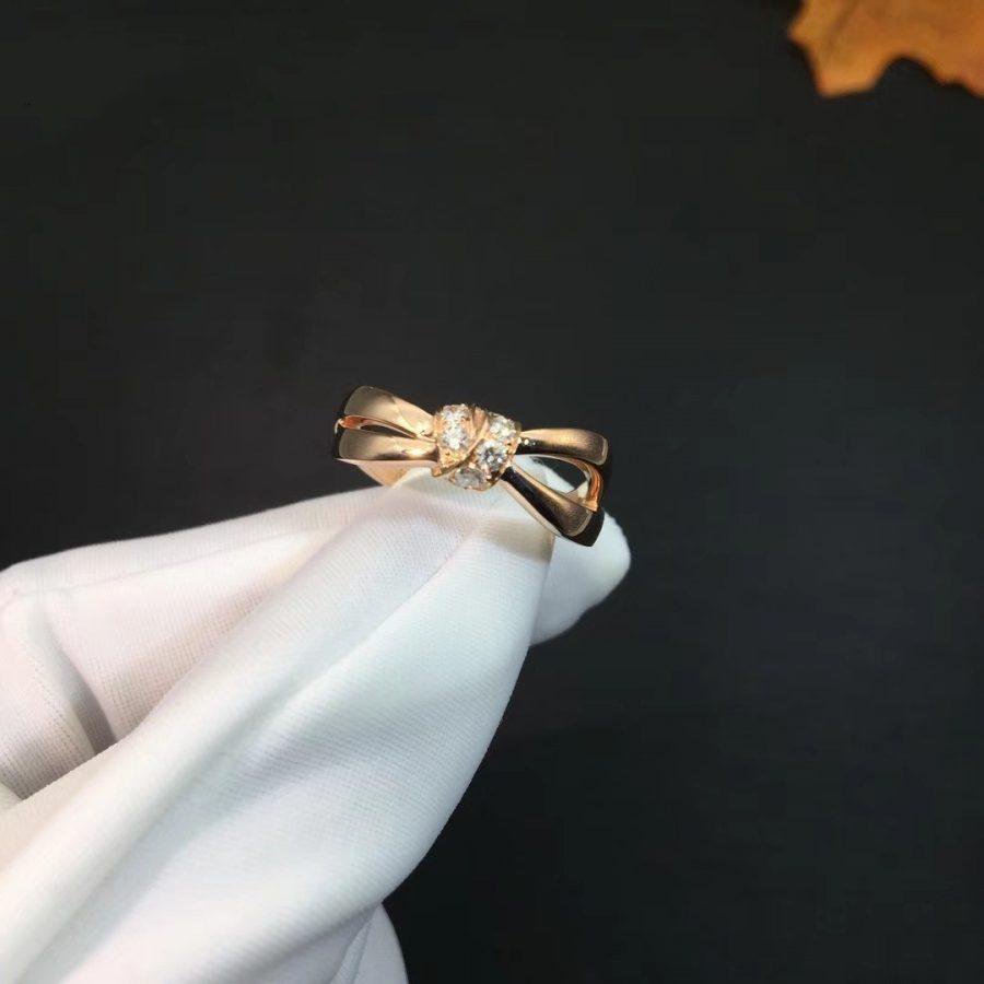 [NOVO]LIENS RING ROSA GOLD DIAMANT