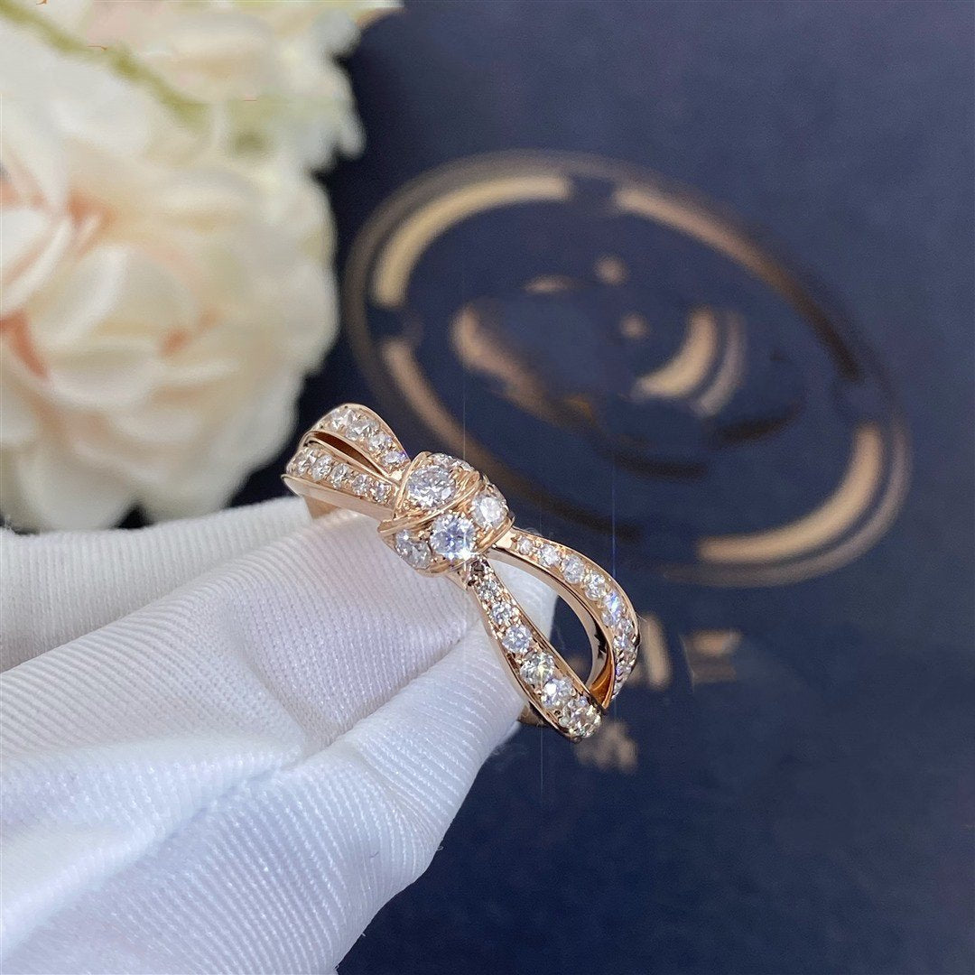 [GALE]LIENS PINK GOLD DIAMOND RING