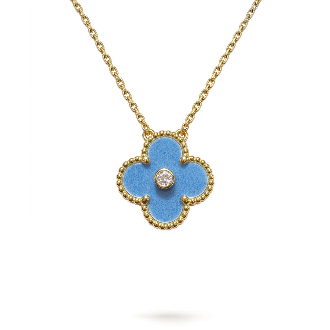 [GALE] 2026 CLOVER 15MM CHRISTMAS LIMITED EDITION SINGLE FLOWER NECKLACE