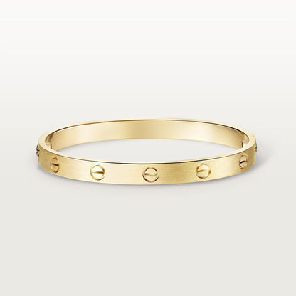 [GALE] Clover & Love & Juste 3-Piece Gold Bracelet Stack Set