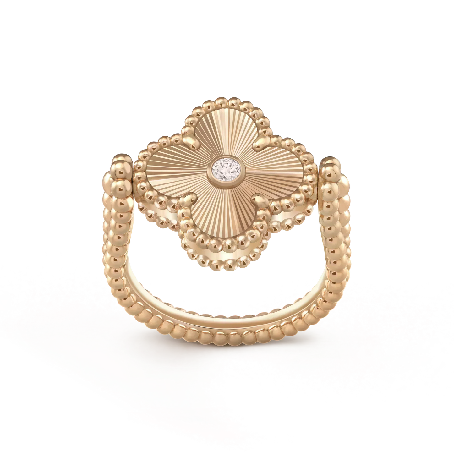 [NOVO]CLOVER RIVERSIBLE ROSÉGOLDRING