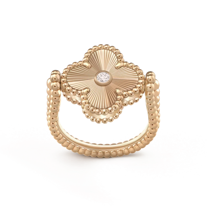 [NOVO]CLOVER RIVERSIBLE ROSÉGOLDRING