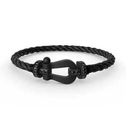 [NOVO]FORCE LARGE SERIES HORSESHOE BLACK SAMURAI ARMBAND