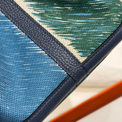 HM Garden Party 36 Multicolor Canvas and Negonda Calfskin 243180