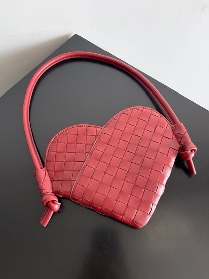 BV Small Solstice Bag 22cn Red Calfskin 209088