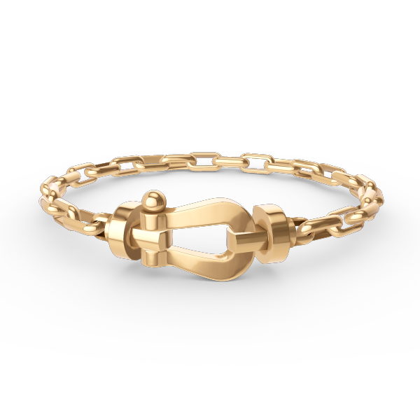 [NOVO]FORCE Metallarmband mit großem Hufeisenverschluss
