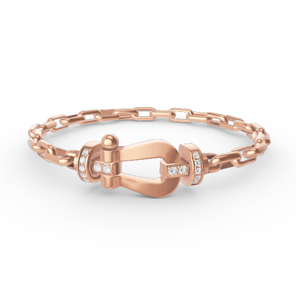 [NOVO]FORCE Metallarmband mit großem Hufeisenverschluss