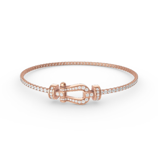 [NOVO]FORCE HORSESHOE DIAMOND TENNISARMBAND
