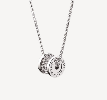 [GALE]ZERO 1 SILVER DIAMOND NECKLACE