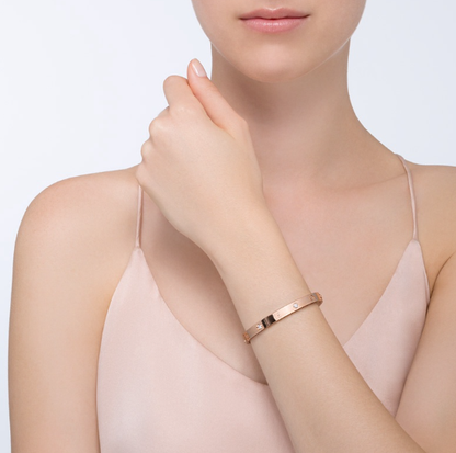 [NOVO] LOVE ARMBAND 6,1 MM 4 DIAMANTEN 