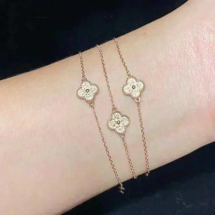 [NOVO]CLOVER EINZELBLÜTEN-ARMBAND