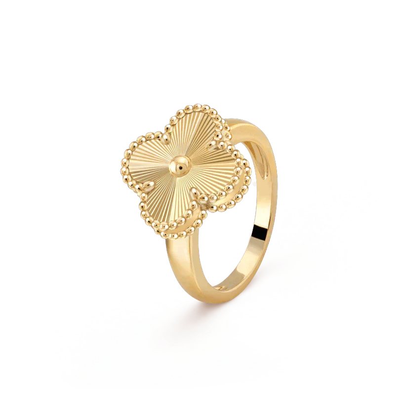 [GALE]CLOVER GOLD RING