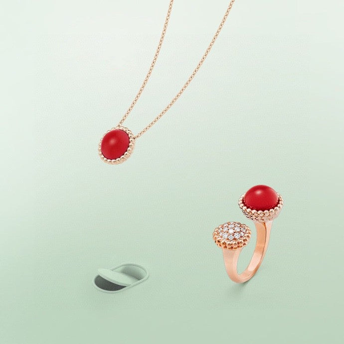 [NEU]PERLEE COULEURS DIAMANT-ROSÉGOLD BETWEEN THE FINGER RING
