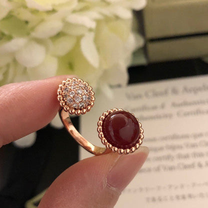 [NEU]PERLEE COULEURS DIAMANT-ROSÉGOLD BETWEEN THE FINGER RING