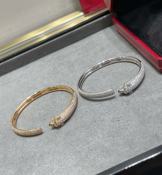 [NOVO] PANTHERE OFFENES ARMBAND MIT VOLLDIAMANT