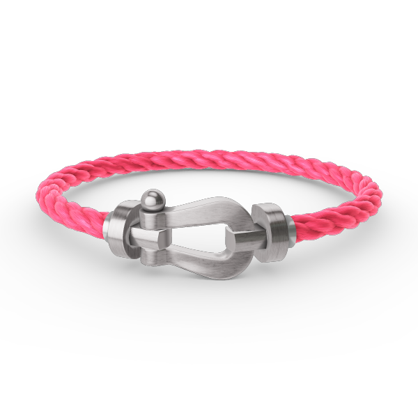 [NOVO]FORCE Großes Hufeisenarmband ohne Diamanten, Silber