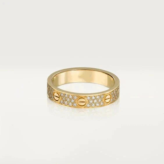 [NOVO] Liebesring, 3,6 mm Diamantbesatz