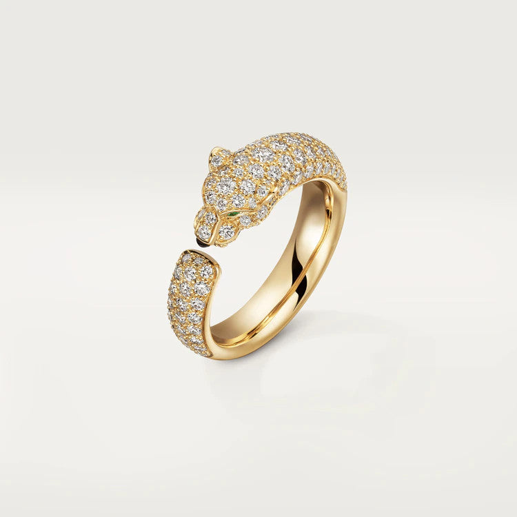[GALE]PANTHERE PINK GOLD DIAMOND RING