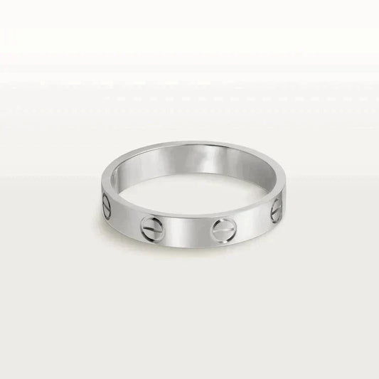 [NOVO]ラブリング 4mm ダイヤモンド1個 シルバー